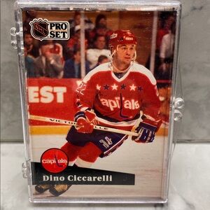 1991 Washington Capitals Pro Set Card Collection